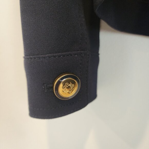 WHBM Tie Waist Shacket, Size 4, Like New - Picture 6 of 8